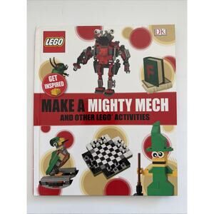 Lego Book Make A Mighty Mech & Other Lego Activities Hard Cover Book Gift
